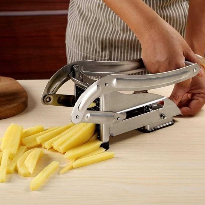

Alat Pemotong Kentang Alat Pemotong Sayuran Serbaguna Potato Slicer Original