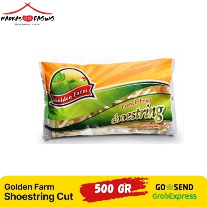 

Golden Farm Shoestring 500 Gr Kentang Beku Original