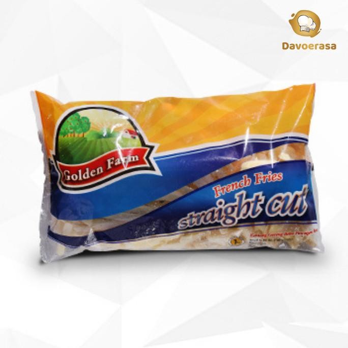 

Kentang Golden Farm French Fries Straight Cut 1 Kg Potongan Besar Original