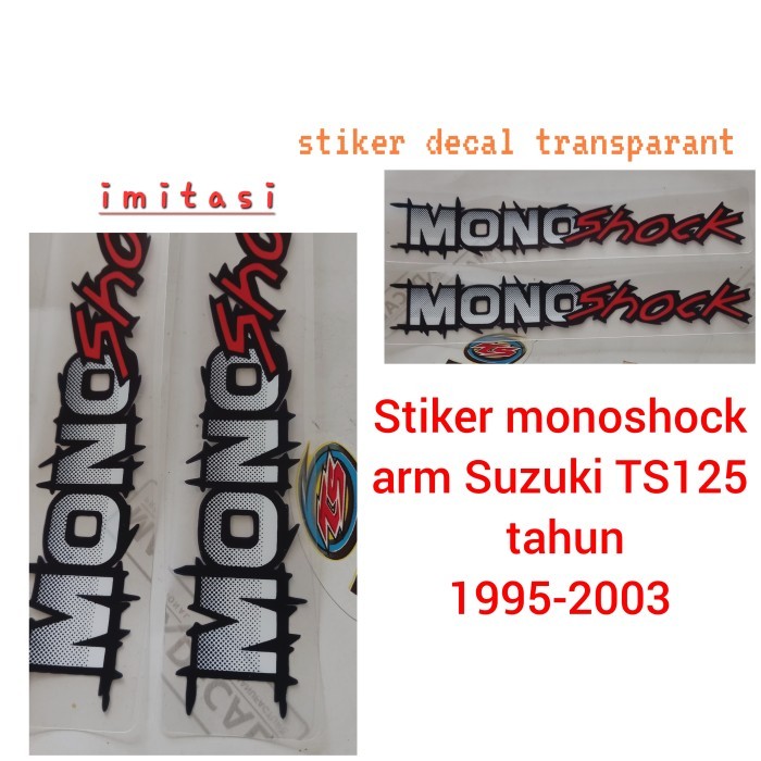 Stiker Monoshock Suzuki Ts125 Stiker Monoshock Ts125 Stiker Arm Suzuki Ts125 Stiker Ts125 Stiker Mon