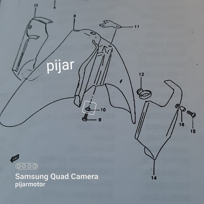 Bosh Ring Spakbor Depan Suzuki Rc 100 Bravo Crystal Tornado Satria 120 Termurah Langka