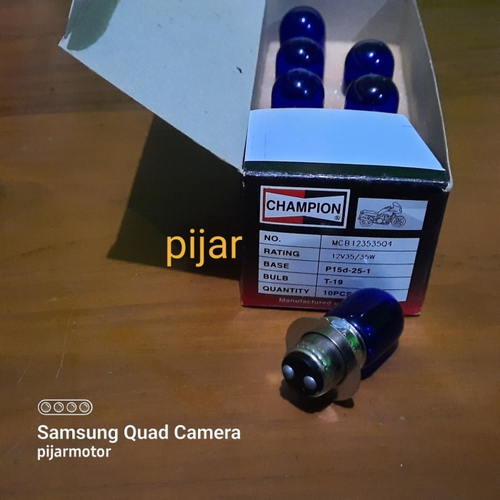 Bohlam Biru Lampu Depan Honda Grand Prima Yamaha Alfa Champion Termurah Langka