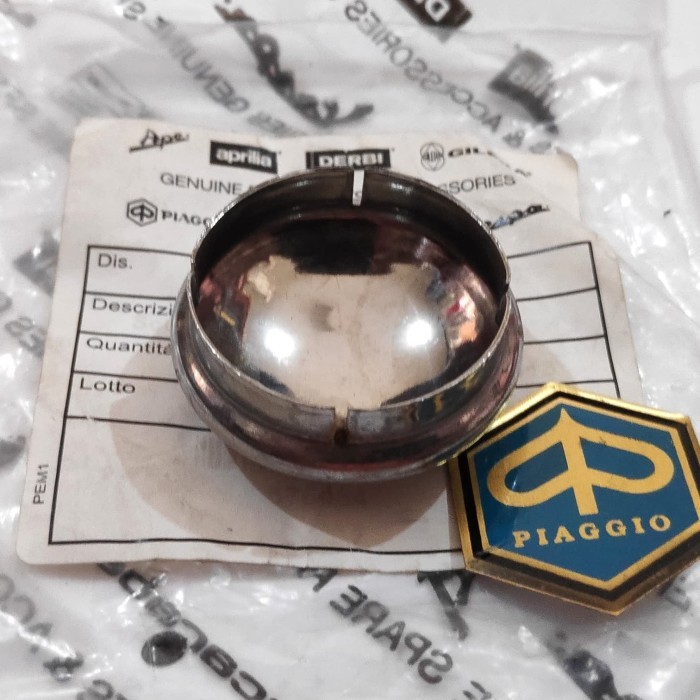 Dop Tromol Tutup Mur Roda Depan Vespa Px Nekel Ori Itali Termurah Langka