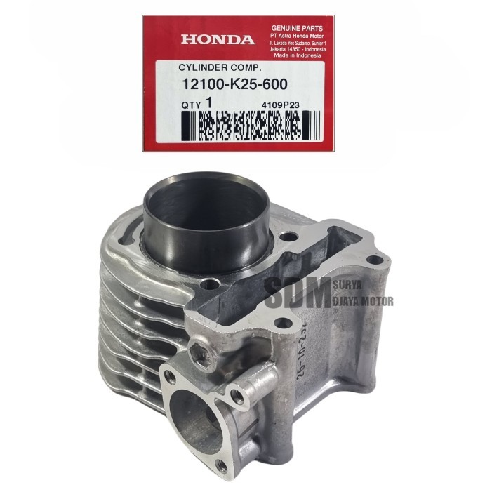 Blok Seher Boring K44 Beat Fi Esp Scoopy Esp Beat Pop 12100-K25-600 Original Termurah Langka