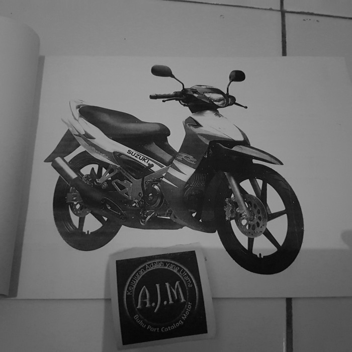 Buku Part Catalog Copian Suzuki Satria Ru 120 Hiu Malaysia Termurah Langka