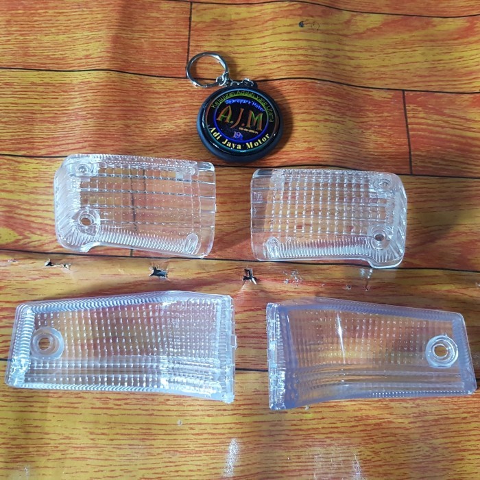 Mika Sen Sein Riting Depan Suzuki Rc80 Rc100 Rc 80 100 Putih Bening Termurah Langka