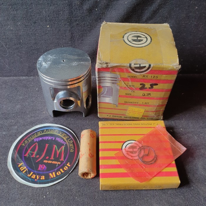 Piston Ring Seher Rx125 Rx 125 Os Oversize 25 75 Termurah Langka