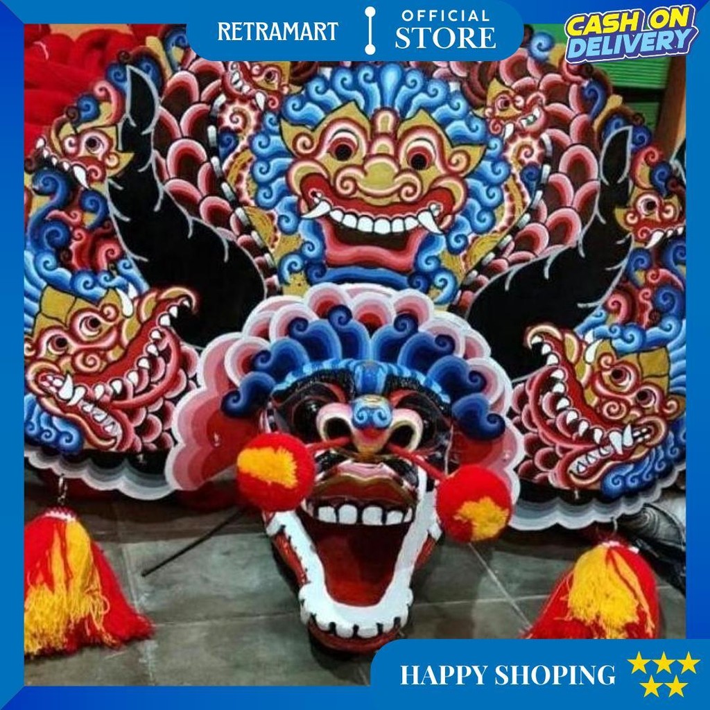 

Bisa Cod Cuci Gudang Barongan Rampak Telon Jamang Cat Air Brush Bonus Kemul Panjang Dan Pentul Tinggal Pakai Ukuran Anak Promo Barongan Plipit Romo Mainan Anak Barongan Anak Sd Brongan Plipit Premium / Barongan Spon Caplok Kain Panjang / Barongan Ponorogo