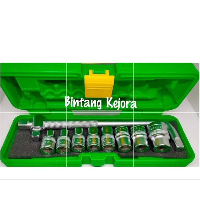Kunci Sok Sock Shok Socket L 8 -24Mm Set 10Pcs Tekiro Termurah Langka