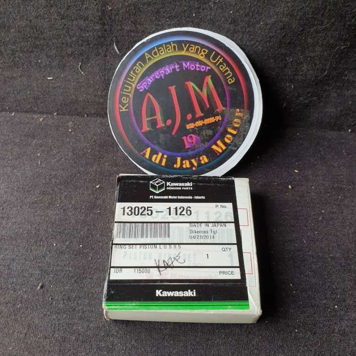 Ring Piston Seher Kaze R Os Oversize 50 Original 13025-1126 Termurah Langka