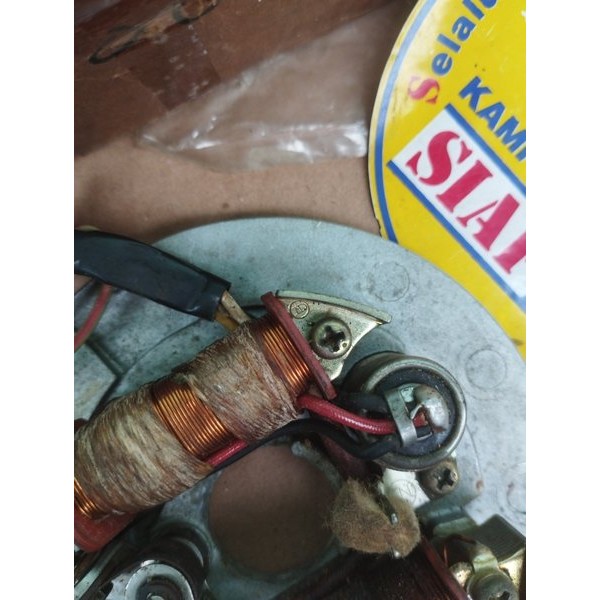 Spull Spul Assy Set Platina Kondensor Honda C70 C 70 Super Cup C700 C800 Engkel Enkel Non Stater Ori
