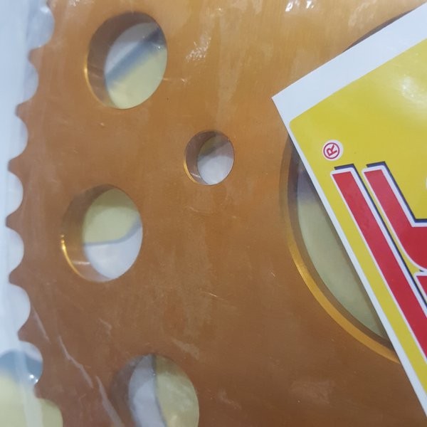 Gear Set Sss Cbr 150 Sonic 428 Gir Cnc Dural Alloy Alumunium Almunium Gold Emas Durallium Cb150R Nin