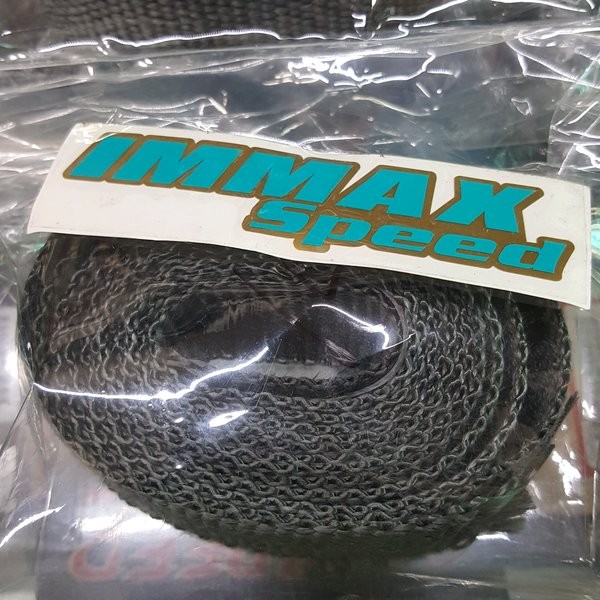 Exhaust Wrap Leher Pipa Knalpot Snalpot Anti Panas Bakar Lapis Keramik Titanium Ekjos Perban Lilit T