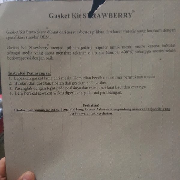 Paking Fulset Ninja 150 1878 Zx Thailand Gasket Fullset Full Set Rr 2T Ninja150 R Gasket Blok Block 