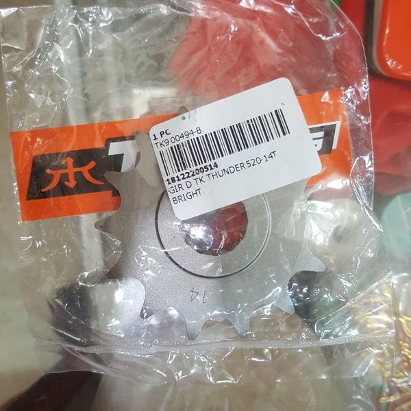 Tk Racing Sprocket Gir Gear Depan Dpn Thunder 250 Tu250 Tu Gn Gn250 St St250 X Gsx250 Gsx 250 520-14