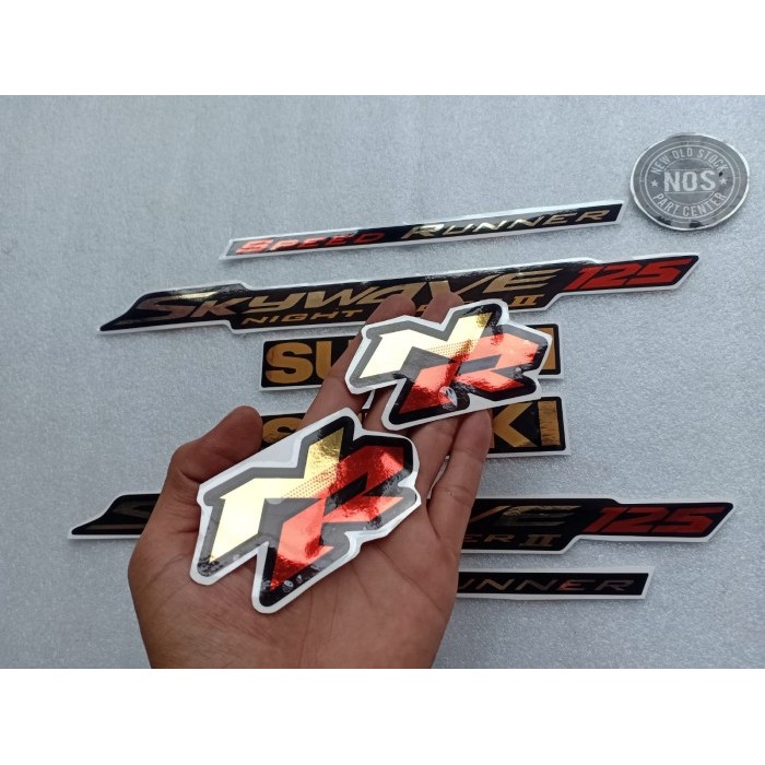 Striping Sticker Suzuki Skywave Moca Mocca Nr Copy Original Termurah Langka