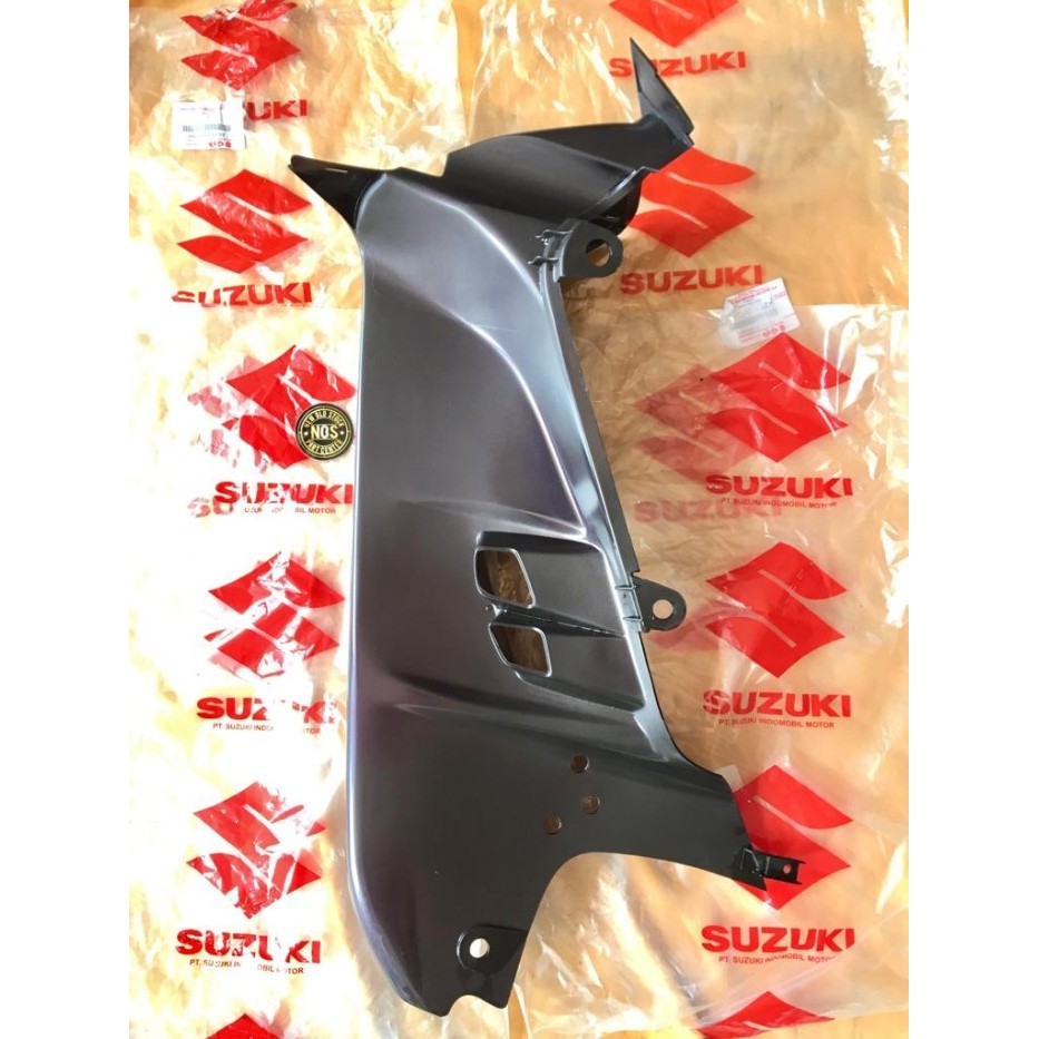 Cover Sayap Tebeng Luar Bagian Kanan Suzuki Shogun Kebo Ungu Metalik Termurah Langka