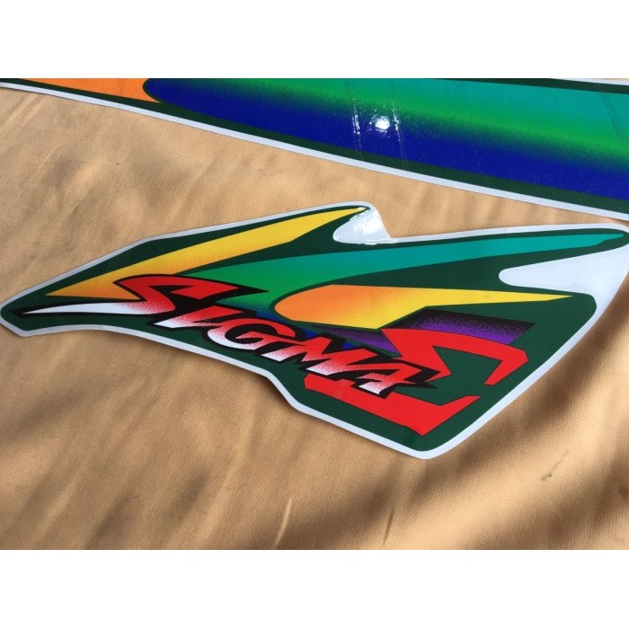 Striping Stiker Sticker Lis Body Yamaha Sigma Hijau Copy Original Termurah Langka