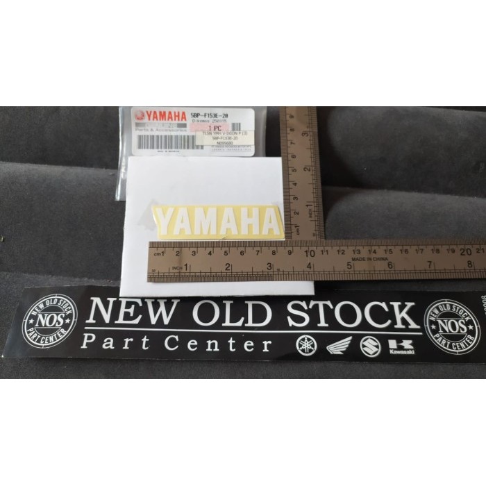 Sticker Stiker Yamaha Putih Original 5Bp-F153E-20 Vixion Termurah Langka