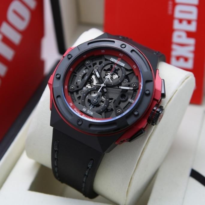 Grosir Jam Tangan Pria Expedition 6818 / E6818 / E 6818 Leather Original