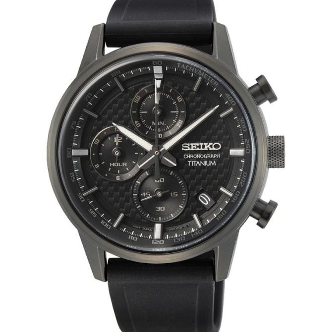 Sale Seiko Man Chronograph Titanium Ssb393P1 Ssb393