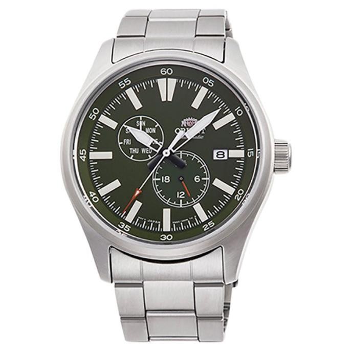 Sale Orient Defender Ii Ra-Ak0402E Automatic Men Green Dial Stainless Steel