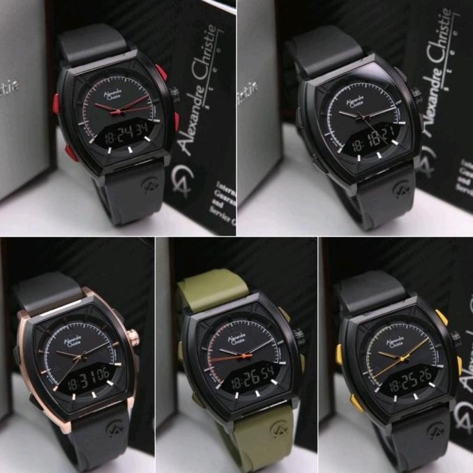 Promo Jam Tangan Pria Alexandre Christie Ac9390 Ac 9390 9390 Analog Digital