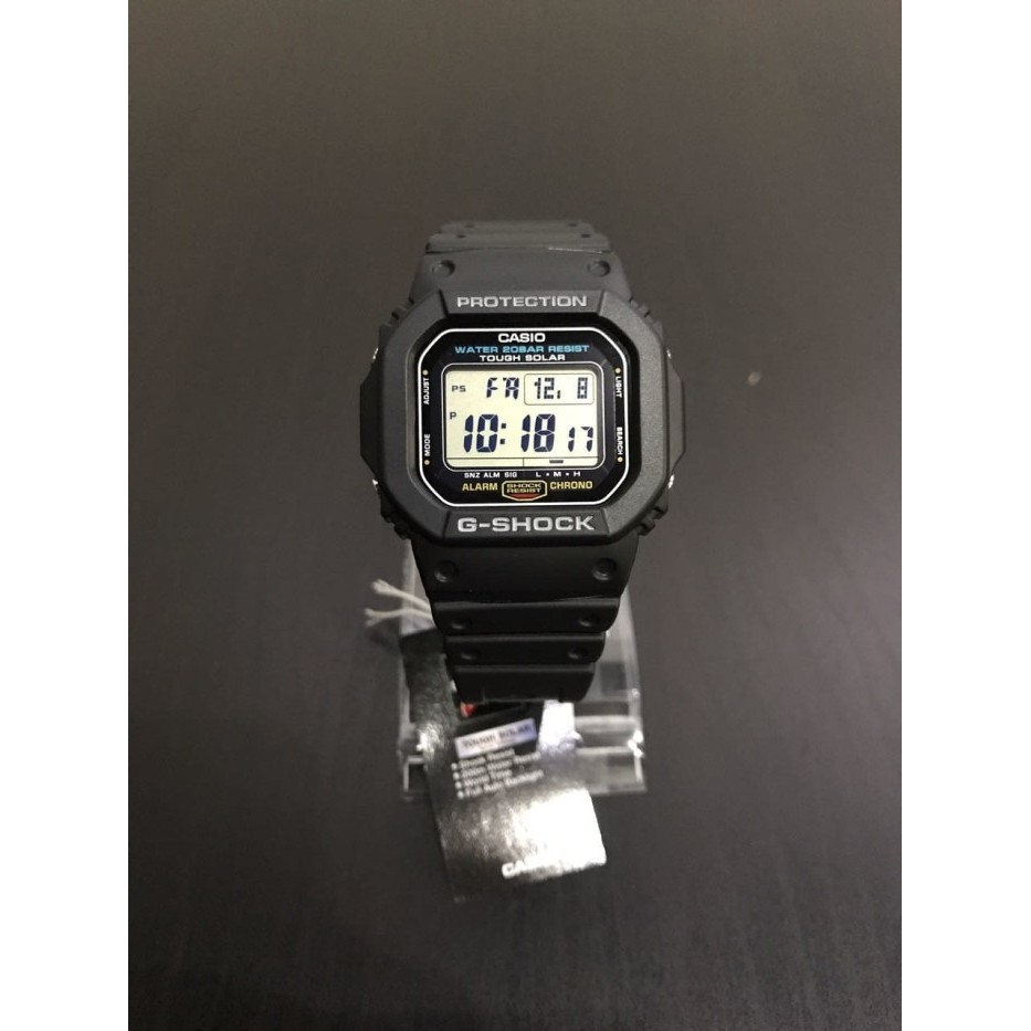 Casio Gshock Tough Solar G 5600E-1