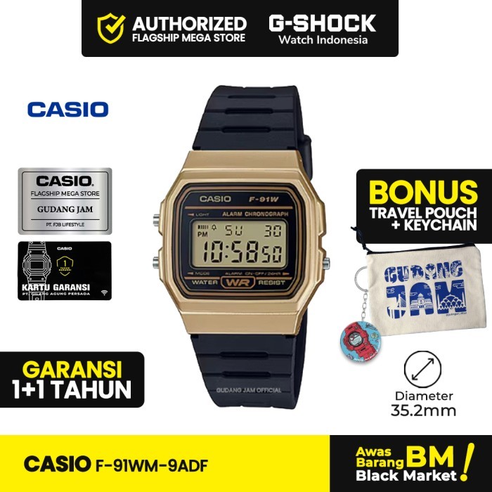 Casio General F-91Wm-9Adf F-91Wm F-91 F91Wm F 91Wm
