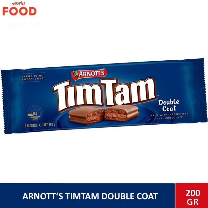 

READY STOCK ARNOTT'S TIM TAM DOUBLE COAT 200GR !!!!!