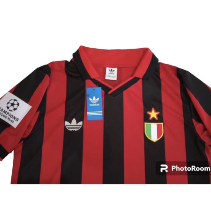 Produk Unggulan Milan Champions 91 Retro Jersey