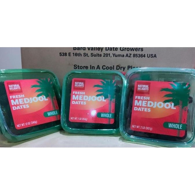 

Lola Kurma Medjool Natural Delights Usa Premium Dates 1 Pack 907 Gr Shop_Mandah