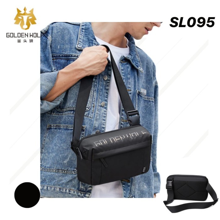 Sl095 - Chest Bag Waterproof Tas Selempang Distro Pria Sling Bag