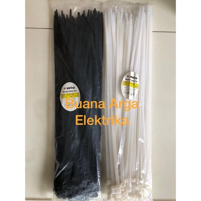 

PROMO! Kabel Ties EWIG 550 x 9mm Cable Tie Kualitas Super panjang 55cm