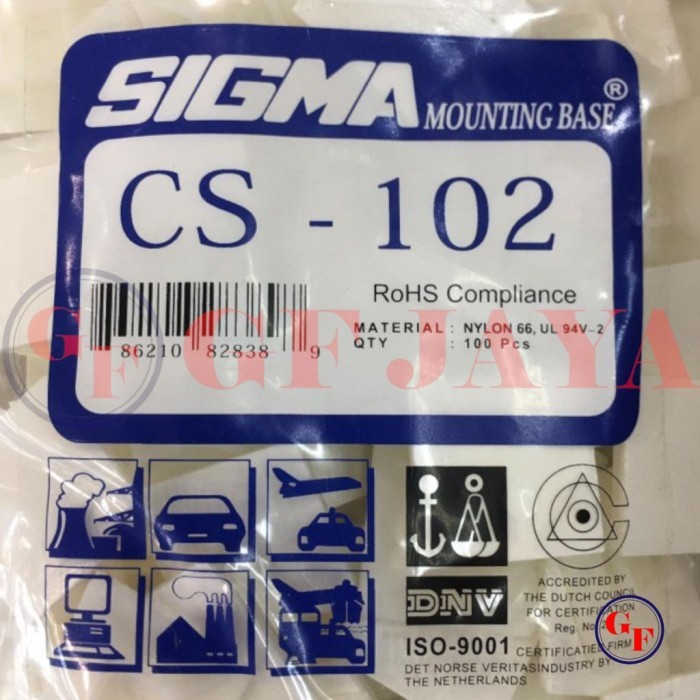 

Tie Mount Sigma / Sigma Mounting Base CS 102