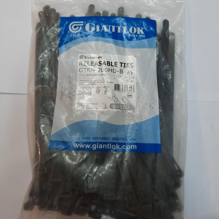 

PROMO! KABEL TIES BISA DI BUKA 200MM GIANTLOK