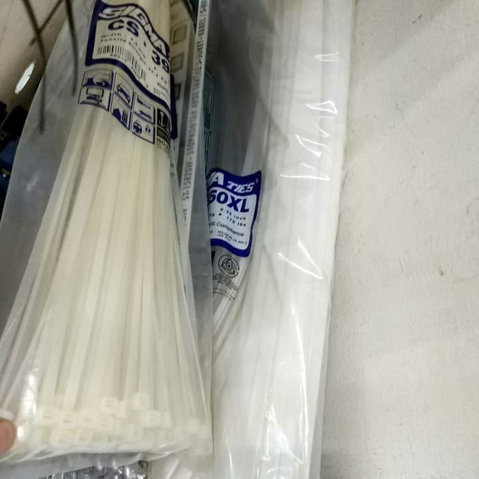 

CABLE TIES SIGMA CS-780XL ISI 100pcs 78CMX9mm hitam