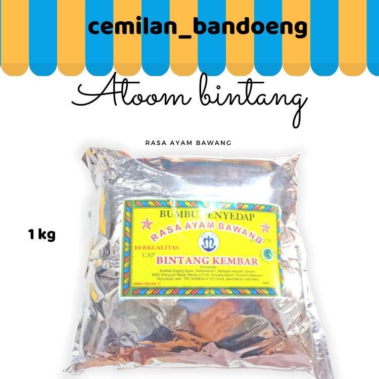 

Bumbu Tabur Atoom Bintang Raa Ayam Bawang 1 G