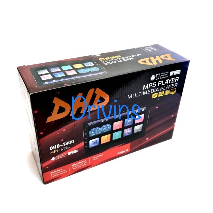 HEADUNIT MP5 DECKLESS DHD-4300 10 INCH MIRRORLINK BUKAN ANDROID