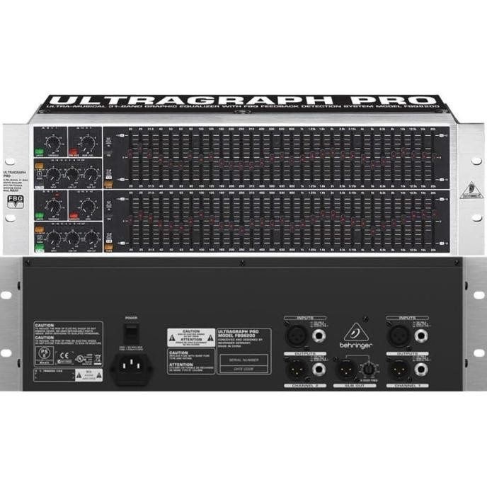 Sale Behringer Fbq-6200 Hd / Fbq6200 Hd Band Equalizer Original