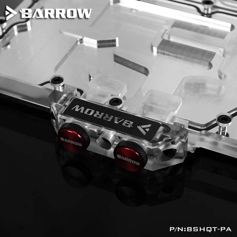 TZT PC water cooling GPU inlet outlet change-over direction terminal connector for GPU water block w