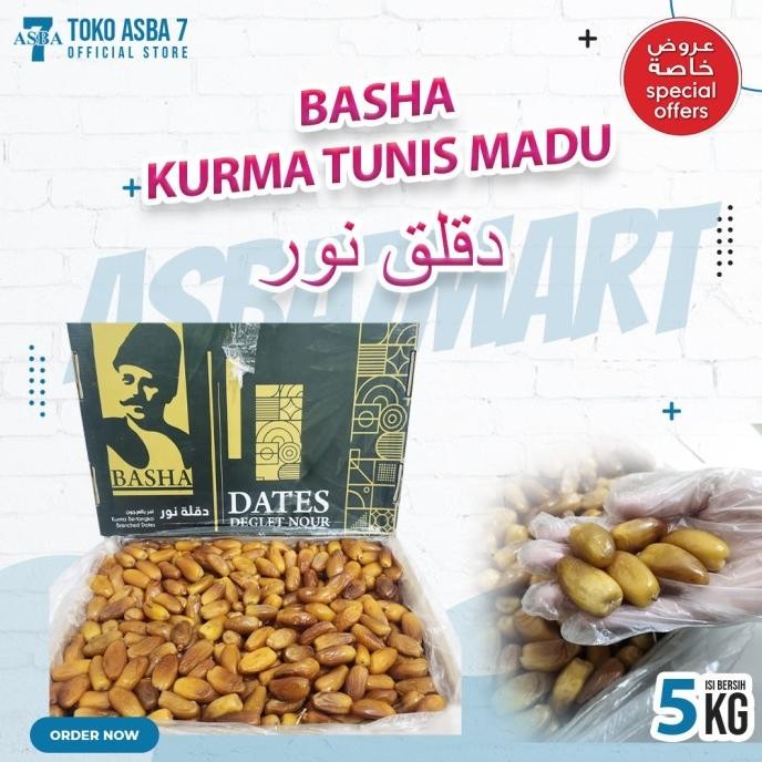 

Basha Kurma Tunis Madu 5 Kg Qwertystore322