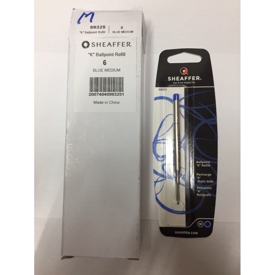 

ISI PULPEN / REFILL PULPEN SHEAFER VFM ORIGINAL BIRU / BLUE