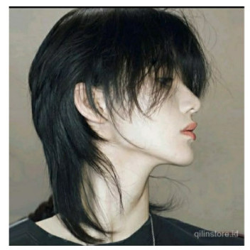 WIG PRIA GONDRONG - WIG PRIA KOREA - RAMBUT WIG UNISEX