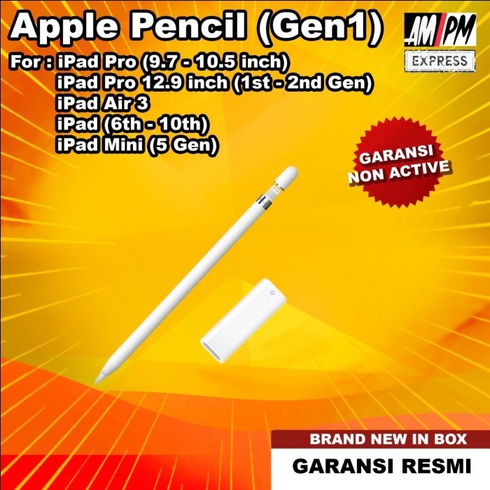APPLE PENCIL GEN 1 + PENCIL ADAPTER TYPE C FOR IPAD GEN 10