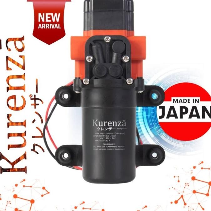 Ori - Pompa Tangki Spayer Elektrik Dinamo Pump DC 340PSI Otomatis Termurah