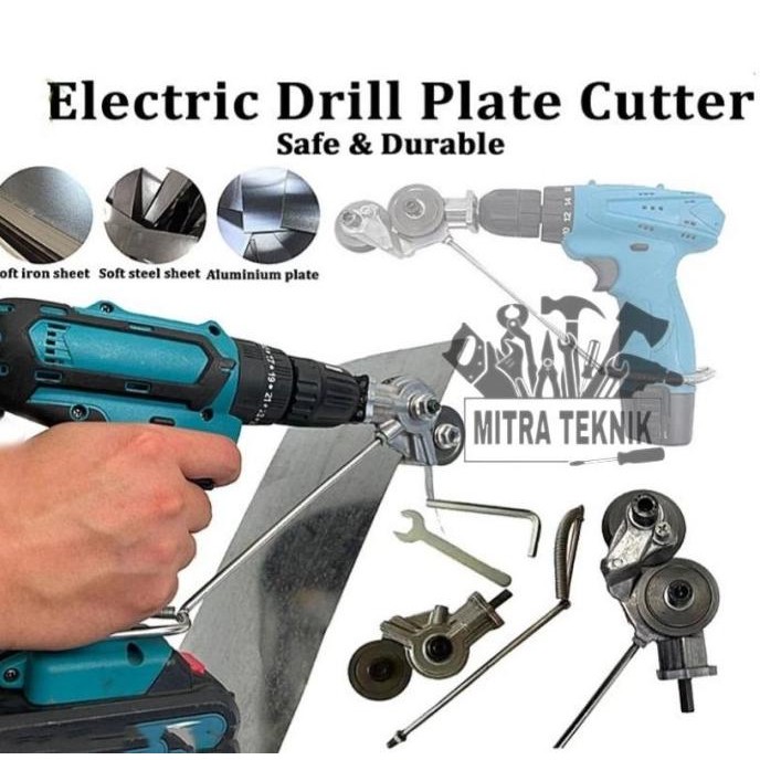 ready adaptor bor pemotong seng plat besi kepala ganda multifungsi adapter bor ke gergaji