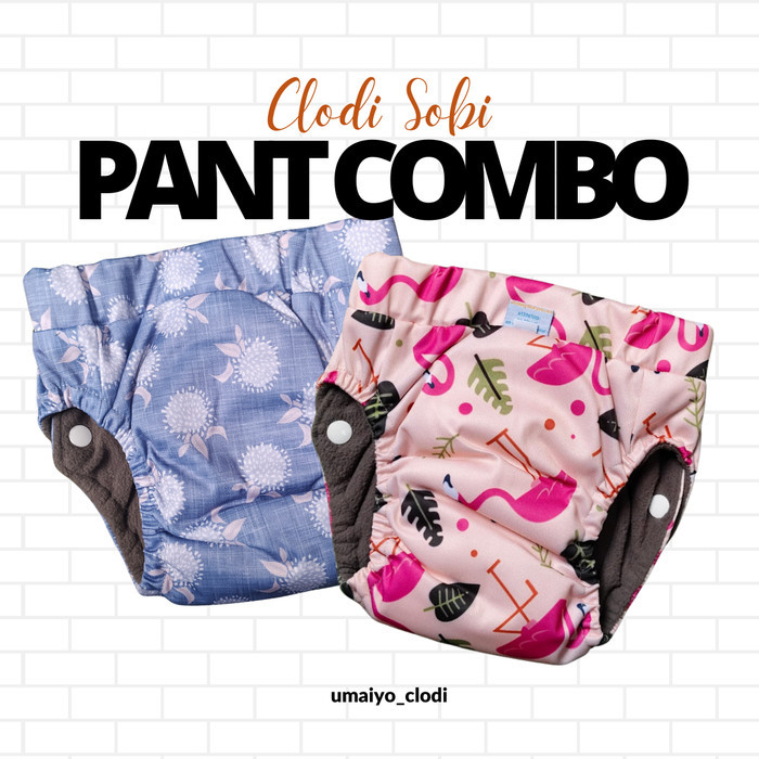 Clodi popok bayi Sobi Pants Combo