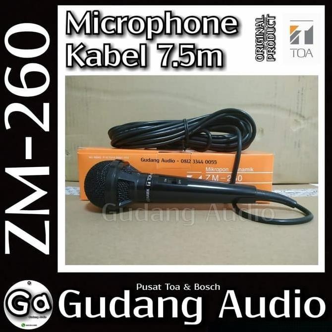 Sale Mikrofon Microphone Mic Kabel Toa