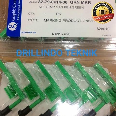 

Disposable Pen Green Marker, Barton Chart Paper Recorder 82-79-0414-06